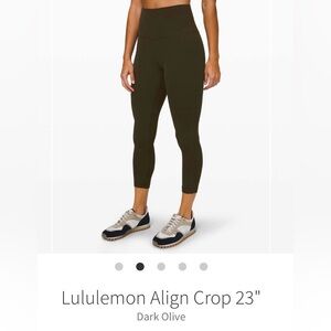 Lululemon Align Crop 23”